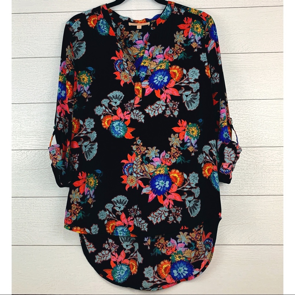 Gibson Latimer Floral Blouse